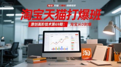 淘宝天猫打爆班原创高阶技术第69期：淘宝从0到爆-副业心选