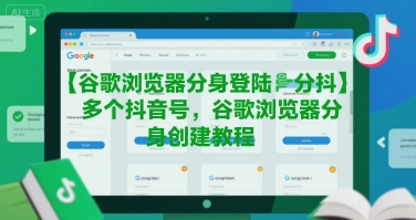 谷歌浏览器分身登陆多个抖音号，谷歌浏览器分身创建教程 - 副业心选-副业心选