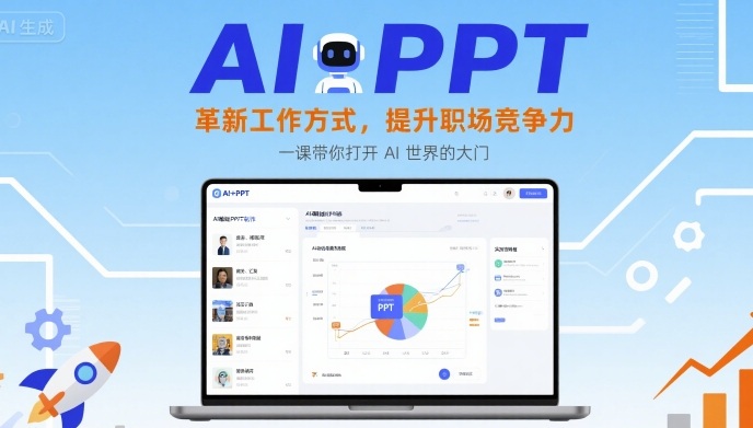AI+PPT：革新工作方式，提升职场竞争力，一课带你打开 AI 世界的大门 - 副业心选-副业心选