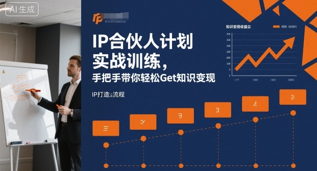 IP合伙人计划实战训练，手把手带你轻松Get知识变现-副业心选