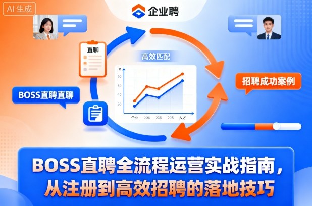 BOSS直聘全流程运营实战指南，从注册到高效招聘的落地技巧 - 副业心选-副业心选