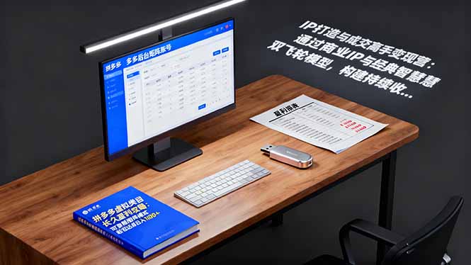 IP打造与成交高手变现营:通过商业IP+经典智慧双飞轮模型 构建持续收钱系统-副业心选