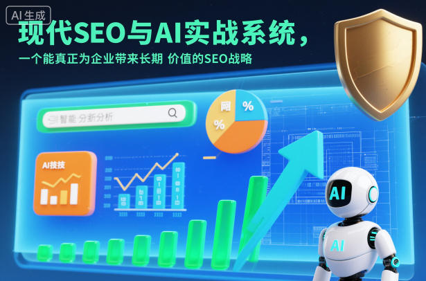 现代SEO与AI实战系统，一个能真正为企业带来长期价值的SEO战略(英语+中文字幕)-副业心选