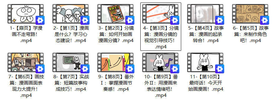 画漫画 零基础入门到创作 - 副业心选-副业心选