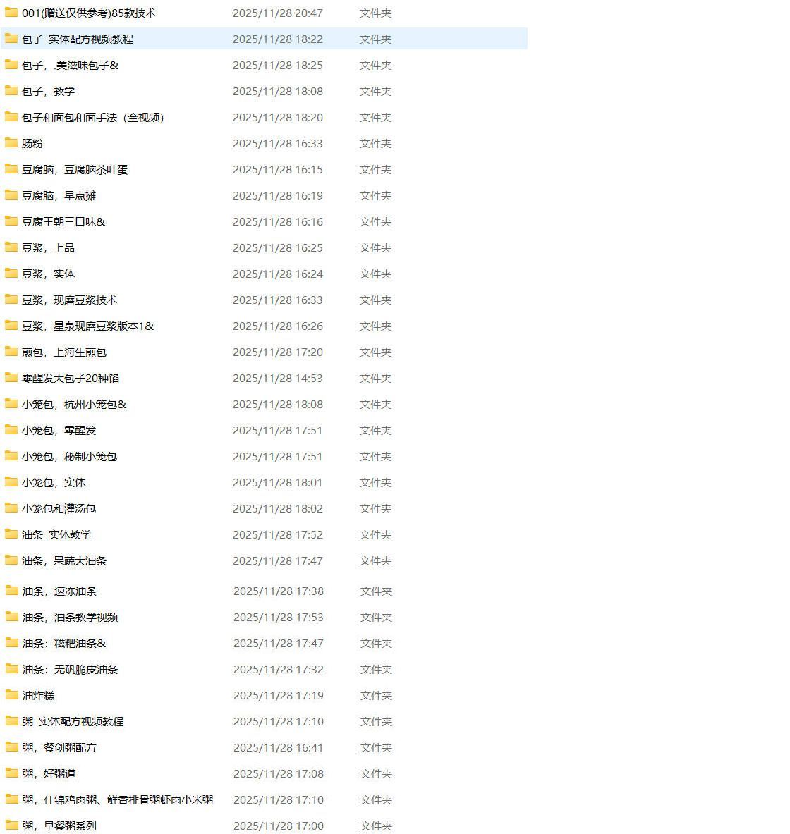 早餐摆摊开店创业教程【90G】-副业心选