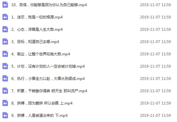 销售必备心灵鸡汤狠人说销售-副业心选