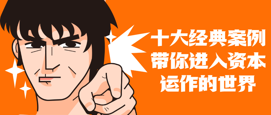 十大案例带你进入资本运作世界-副业心选