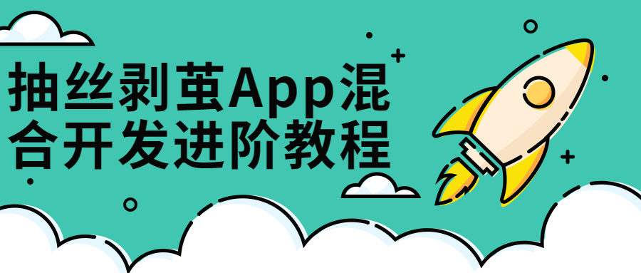 抽丝剥茧App混合开发进阶课-副业心选