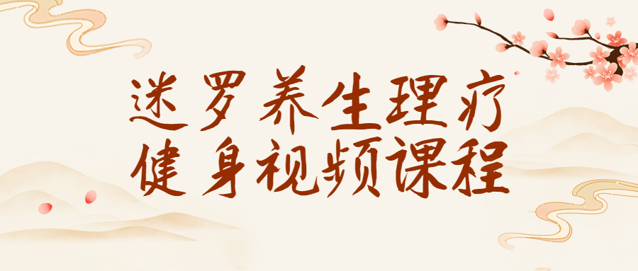 迷罗养生理疗健身视频课程-副业心选