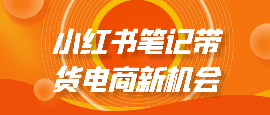 小红书笔记带货电商新机会-副业心选