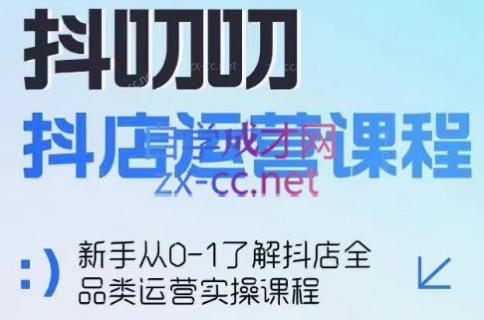 蒋老师·2024抖店全品类运营课程-副业心选