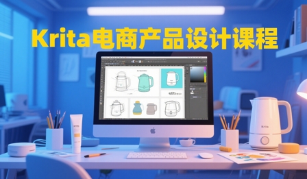 大梦老师·Krita电商产品设计课程 - 副业心选-副业心选
