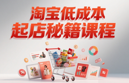 子枫老师·淘宝低成本起店系统课-副业心选