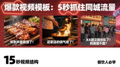 白泽老师·餐饮实体店短视频爆店-副业心选