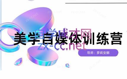 安娜·美学自媒体IP系统课-副业心选