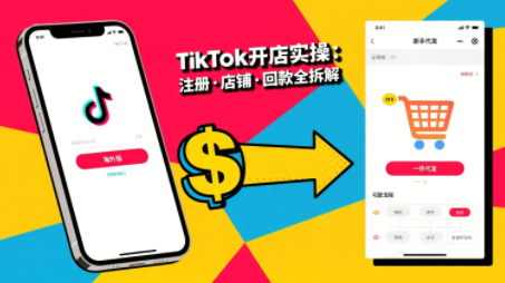 大熊跨境·TikTok从开店到投流的进阶课-副业心选