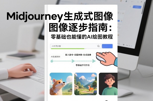 Midjourney生成式图像逐步指南：零基础也能懂的AI绘图教程-副业心选