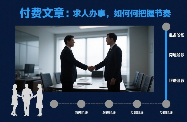 付费文章：求人办事，如何把握节奏-副业心选