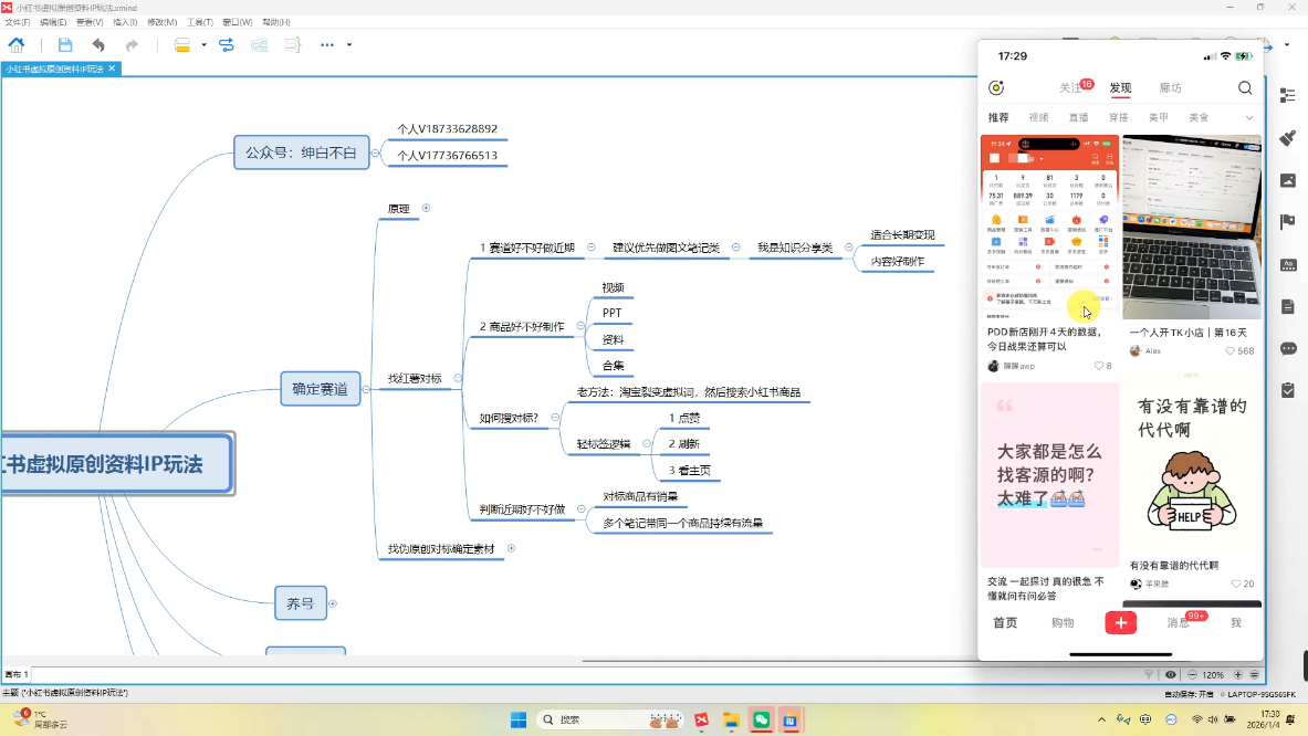 图片[2]-绅白不白·小红书虚拟店铺，IP打法+原创商品(更新2026) - 副业心选-副业心选