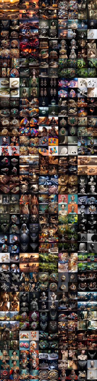 图片[8]-463个Midjourney珠宝摄影提示词：覆盖全品类珠宝，AI设计秒出专业效果 - 副业心选-副业心选