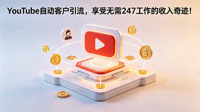 YouTube 自动客户引流，享受无需 247 工作的收入奇迹！【原创双语字幕】-副业心选