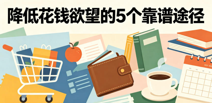 付费文章：降低花钱欲望的5个靠谱途径-副业心选
